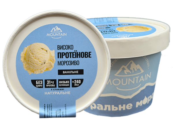 Протеїнове морозиво Ванільне (300 мл)