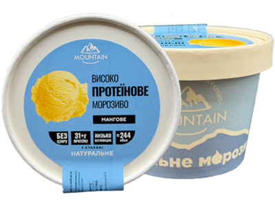 Протеїнове морозиво Манго(300 мл) Протеїнове морозиво Манго(300 мл)