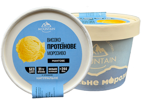 Протеїнове морозиво Манго(300 мл)