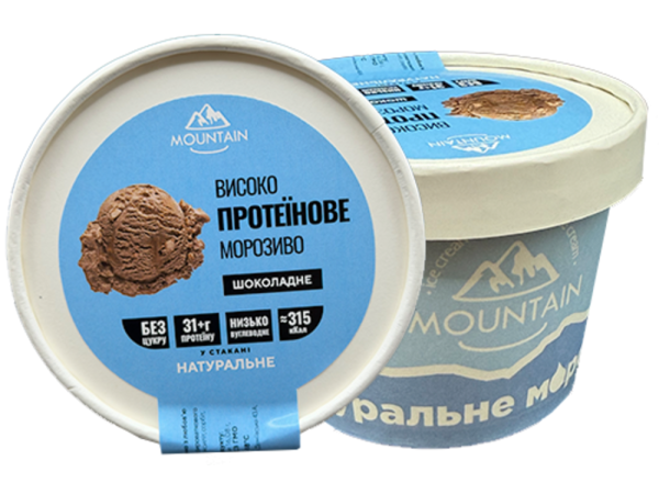 Протеїнове морозиво Шоколадне (300 мл)