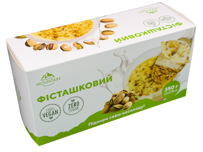 Торт порційний веган без цукру Фісташковий (175 г) Торт порційний веган без цукру Фісташковий (175 г)