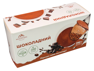 Торт порційний веган без цукру шоколадний (175 г) Торт порційний веган без цукру шоколадний (175 г)