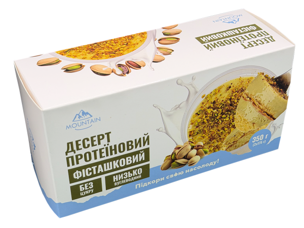 Торт порційний протеїновий фісташков (175 г)