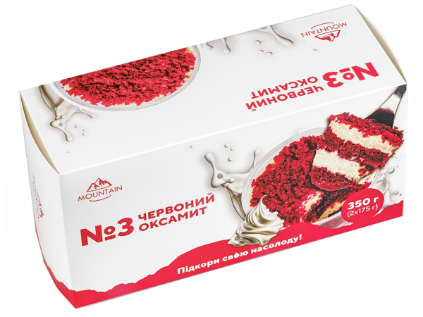 Торт порційний червоний оксамит (175 г)