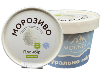 Морозиво пломбір без цукру (300 мл) Морозиво пломбір без цукру (300 мл)