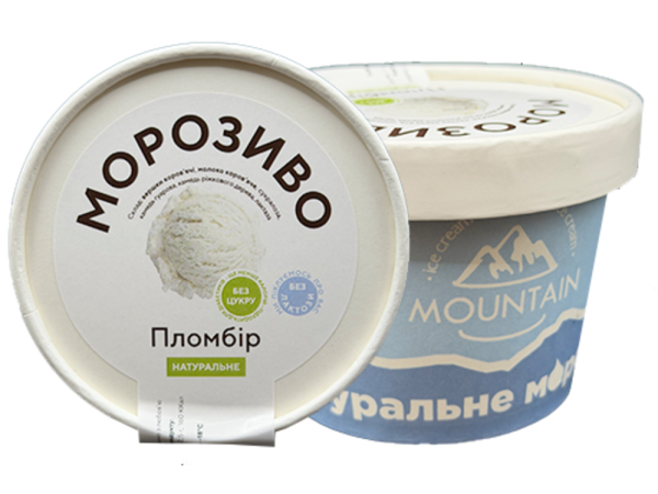 Морозиво пломбір без цукру (300 мл)